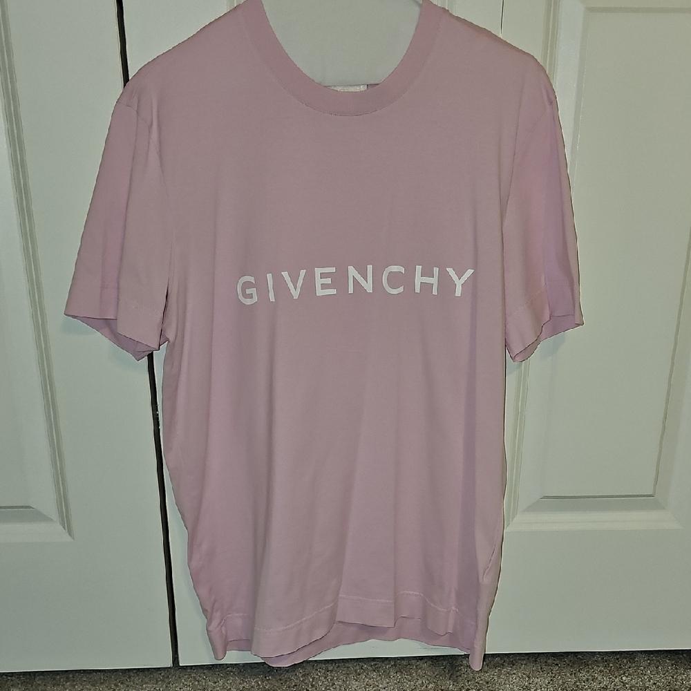 Givenchy Light Pink Short Sleeve Tee